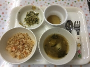 10/13(金) 今日の給食